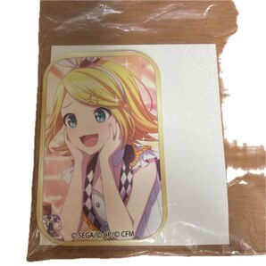 プロセカ スクエア缶バッジ 鏡音リン