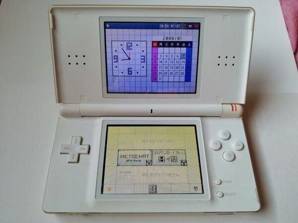 正常動作品 ニンテンドーDS Lite 本体 ホワイト 35