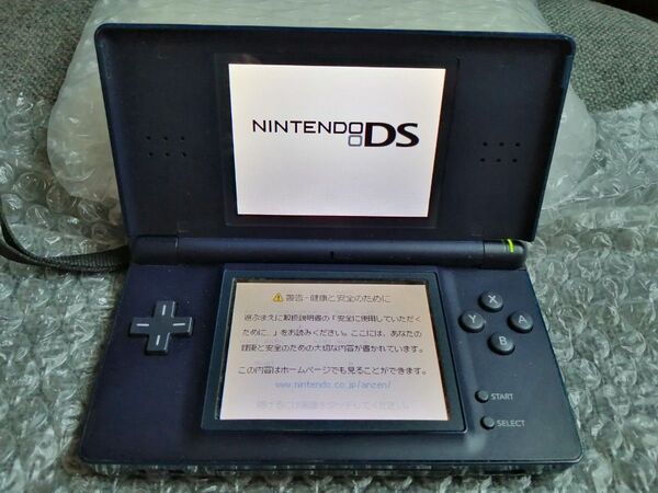 動作品 訳あり ニンテンドーDS Lite 本体 ネイビー 40