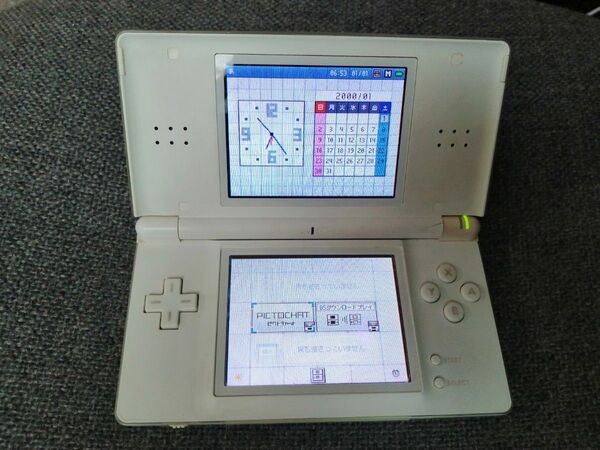 正常動作品 ニンテンドーDS Lite 本体 ホワイト 42