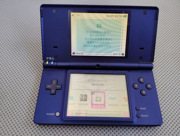 正常動作品 ニンテンドーDSi 本体 ネイビー 64