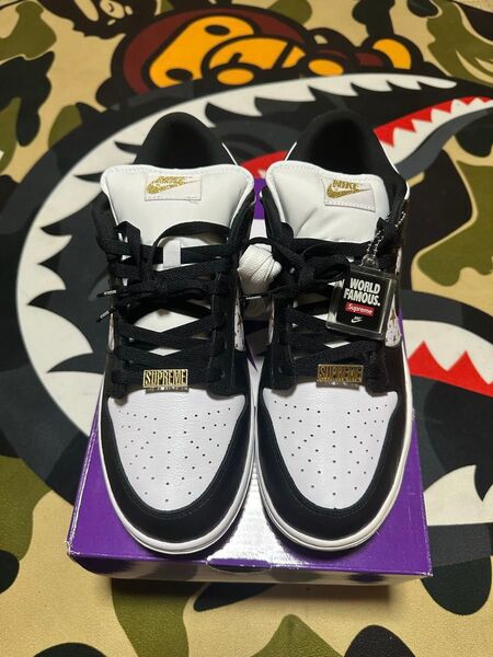 【新品】Supreme × Nike SB Dunk Low OG QS Gold Stars 29センチ。