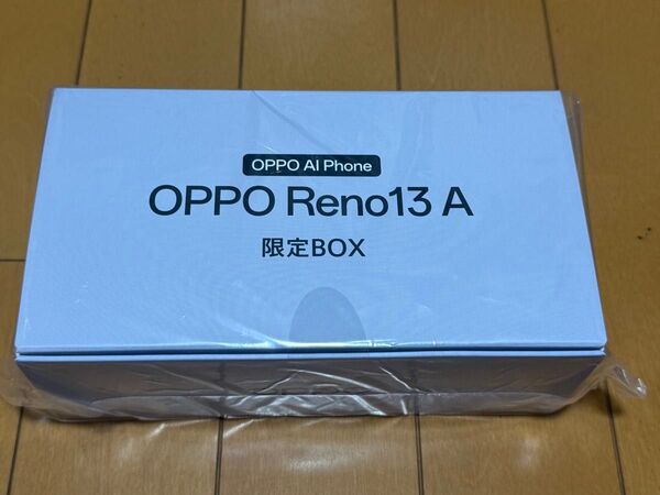 【新品未開封】OPPO Reno13 A 限定BOX ルミナスネイビー ①