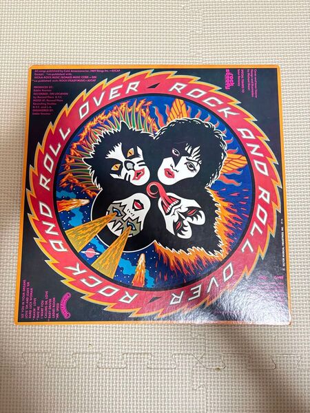 レコード キッス KISS 地獄のロックファイヤー