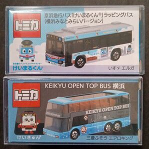 ハードケース入り! トミカ 京浜急行バス けいまるくん ラッピングバス 京急バス オープン トップ バス 横浜 羽田空港