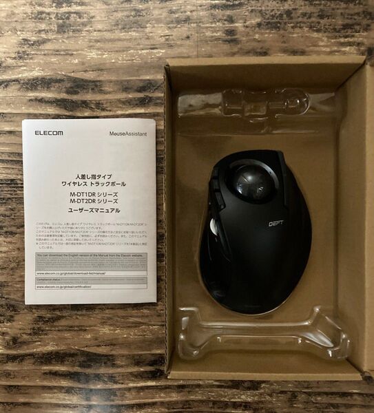 DEFT M-DT2DRBK 無線トラックボールマウス エレコム