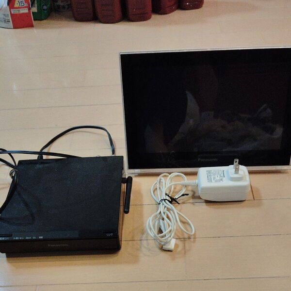 ジャンク品 Panasonic プライベートビエラ ハードディスク コンセント