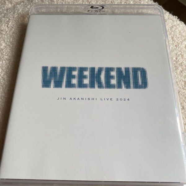 「赤西仁/JIN AKANISHI LIVE 2024""WEEKEND""〈初回限定盤・2枚組〉」