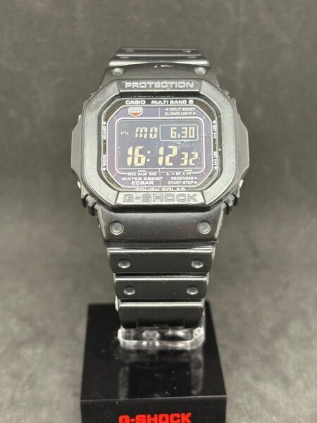 CASIO G-SHOCK GW-M5610-1BJF 稼働美品 電波ソーラー 反転液晶 GW-5000 デジタル