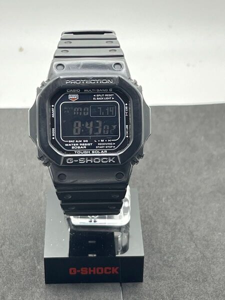 CASIO G-SHOCK GW-M5610-1BJF 稼働美品 電波ソーラー 反転液晶 GW-5000 デジタル