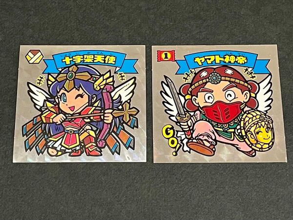 ビックリマン 聖核伝 【ヤマト神帝】【十字架天使】2枚セット