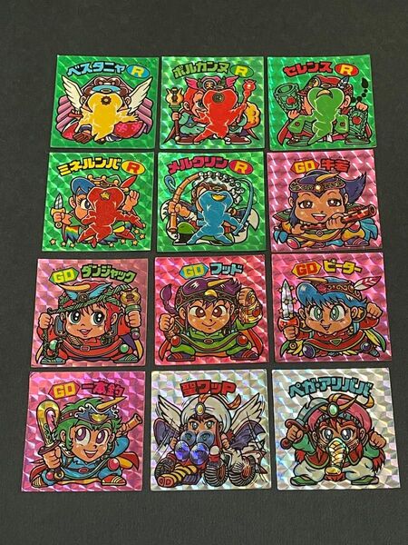 旧ビックリマン【22弾ヘッド】12枚セット
