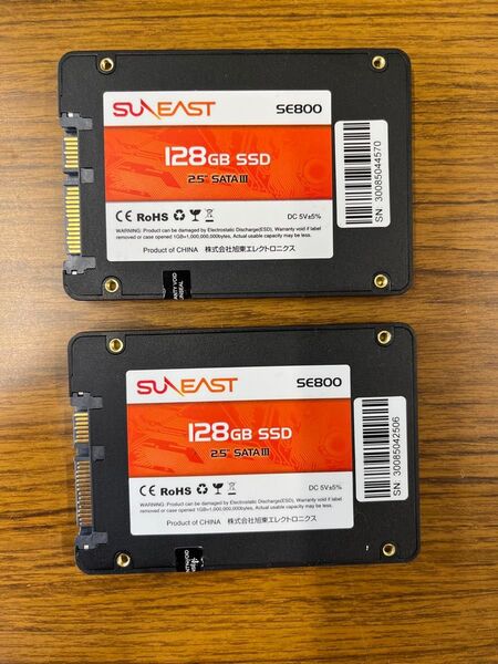SUNEAST SE800 128GB SSD 2.5インチ 2点セット売り
