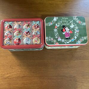DISNEY ディズニー クッキー缶