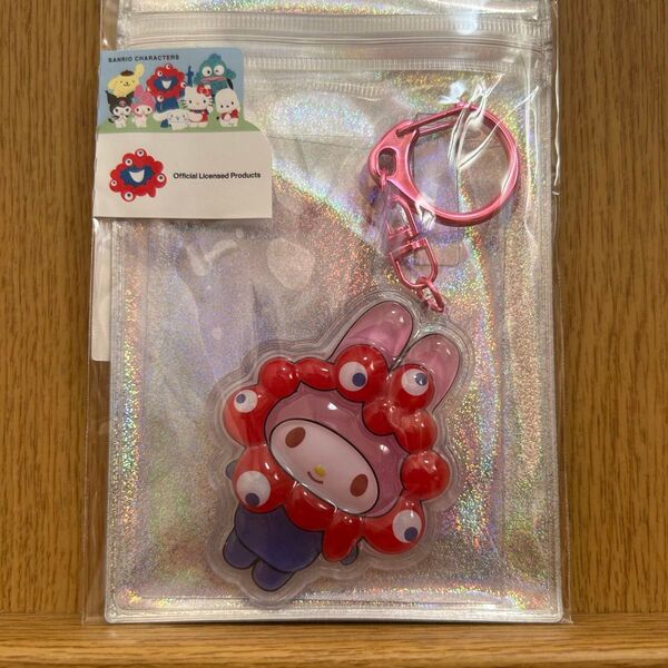 【新品未開封】大阪万博 サンリオ ぷっくり立体キーホルダー マイメロ 万博 ミャクミャク キーホルダー ぷっくり
