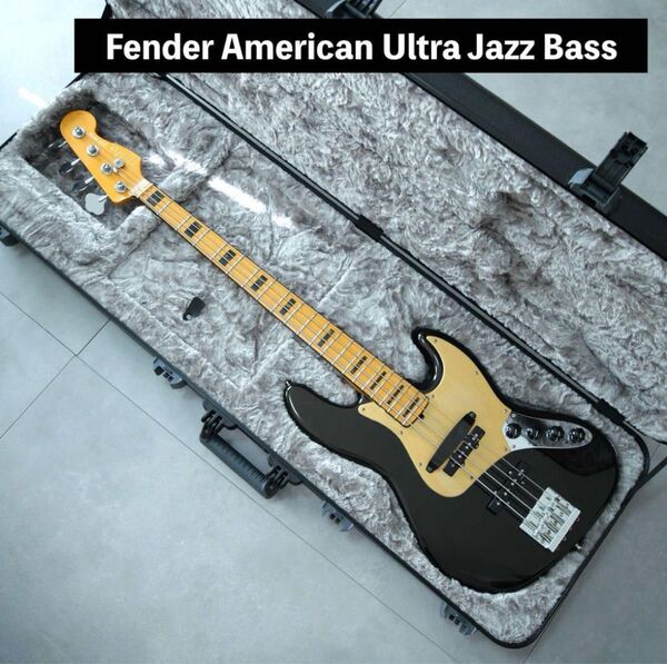 Fender American Ultra Jazz Bass Texas Tea Fender