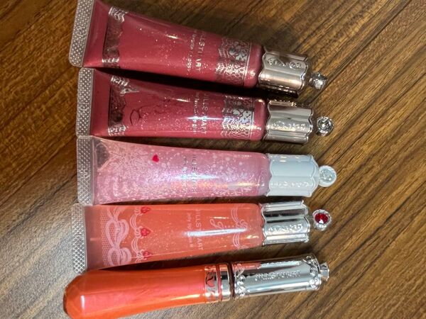 ジルスチュアートリップグロス 5本セット オレンジ ピンク