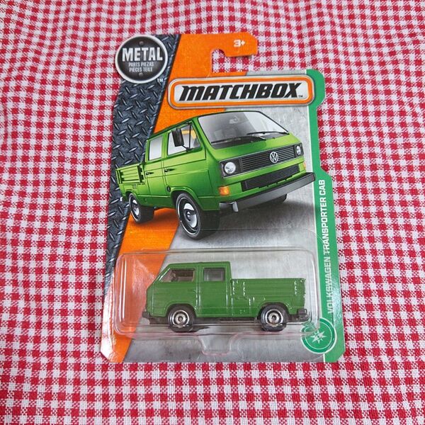 MATCHBOX VW Transporter CAB 緑 T3 ピックアップ フォルクスワーゲン トランスポーター キャブ