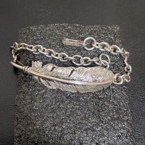 美品SAADダイヤカスタムフェザーブレスレット saadバングル