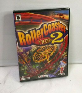 【同梱OK】 ローラーコースタータイクーン / RollerCoaster Tycoon 2 / 遊園地経営シミュレーションゲーム / 輸入ゲームソフト / PCゲーム