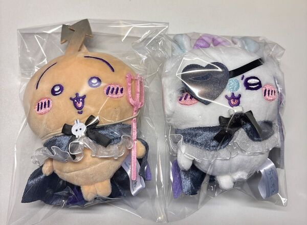 ちいかわ うさぎ モモンガ 悪魔ぬいぐるみキーホルダーセット