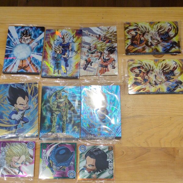 ドラゴンボールカード シール色々 イタジャガ ウエハース