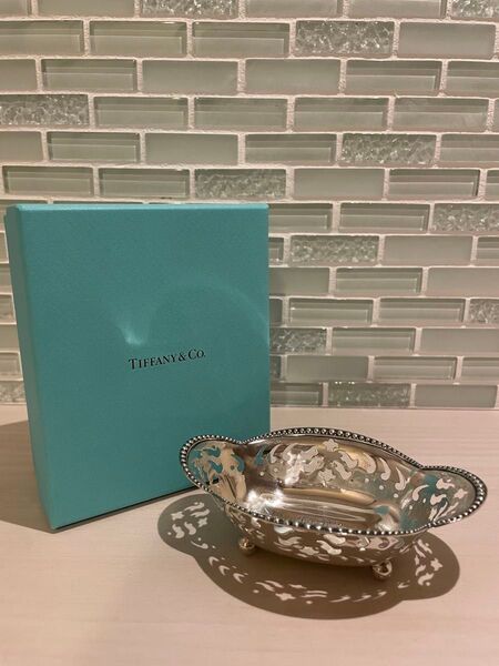 ティファニー アンテーク ナッツディッシュ ヴィンテージ Tiffany & Co. スターリングシルバー ナッツディッシュ