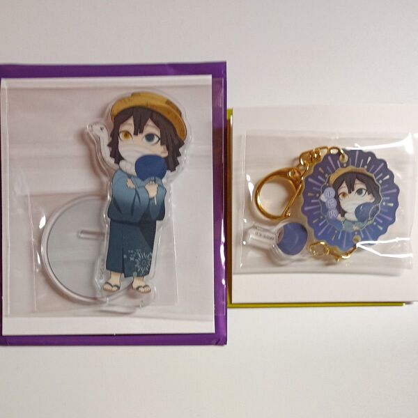 鬼滅の刃 ufotable cafe 花火大会2025 ランダムアクリルスタンド&蓄光アクリルチャーム 伊黒小芭内