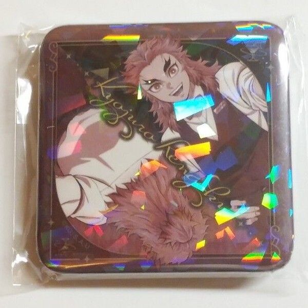 鬼滅の刃 ufotable MOCKTAIL BAR GINZA コレクションロト 煉獄杏寿郎 グリッター缶バッジ【C】