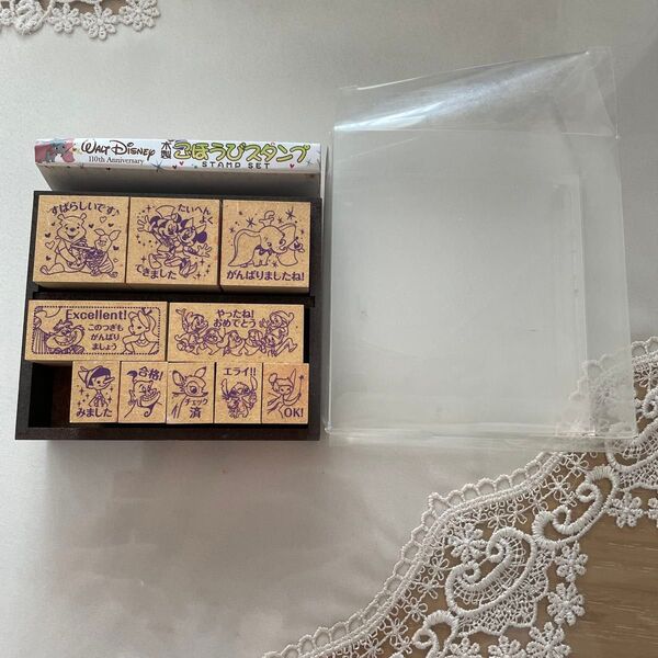 ビバリー 木製ごほうびスタンプ ディズニー 廃盤 先生スタンプ