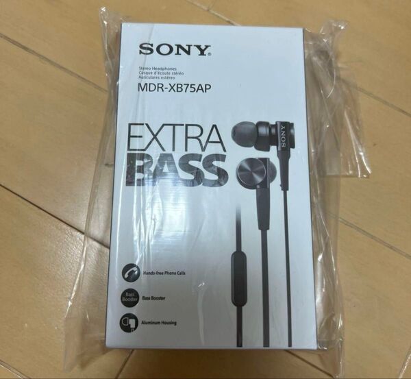 SONY MDR-XB75AP EXTRA BASS イヤフォン