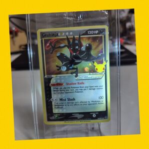 ポケモンカード SWSH 144 Greninja ゲッコウガ GOLD STAR 25th プロモ 未開封 海外 限定 イラスト