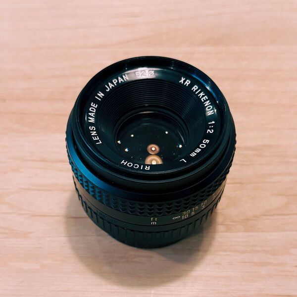 Ricoh リコー XR Rikenon リケノン 50mm F2 L Pentax Kマウント