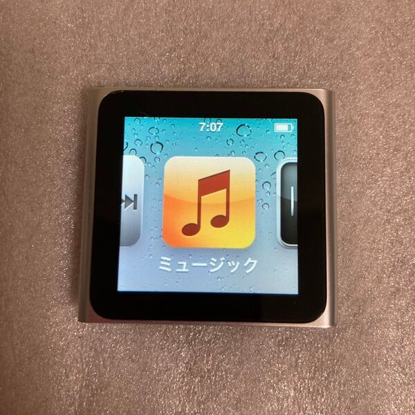 Apple iPod nano 第6世代(8GB)シルバーMC525LL