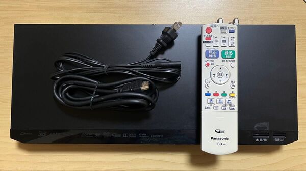 Panasonic DMR-BRS500 Blu-rayレコーダー 500GB 純正リモコン