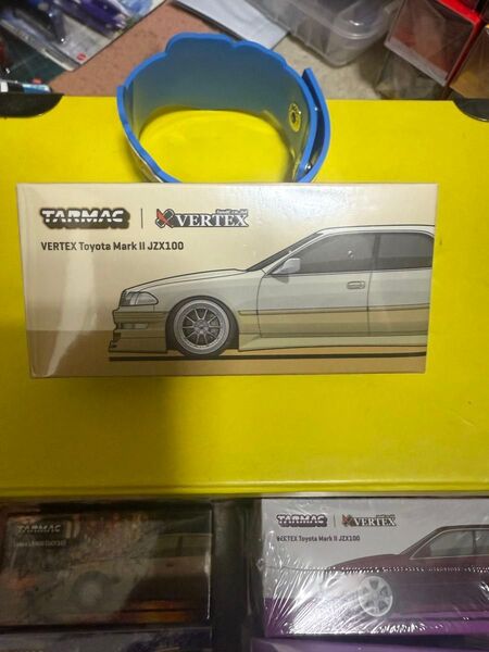 ターマックワークス 1/64 ベルテックスマーク2JZX100 ホワイト 未開封