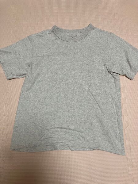 GU コットンクルーネックT Lサイズ ナチュラル