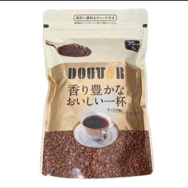 ドトール インスタントコーヒー 香り豊かな おいしい一杯 70g