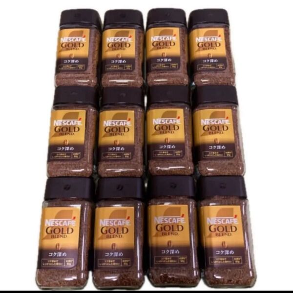 ネスカフェ ゴールドブレンド コク深め 80g×12本