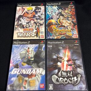 PS2 ゲームソフト4本セット プレイステーション2