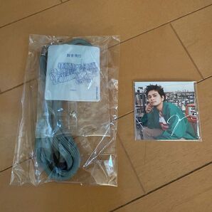 DISH// 群青飛行 特典セット スマホショルダー 複製サイン入りステッカー4枚セット 北村匠海 矢部昌暉 橘柊生 泉大智