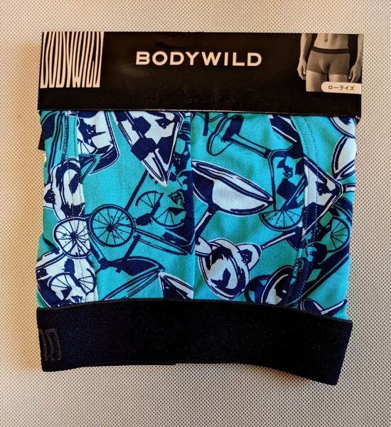 新品(L)グンゼ BODY WILD ローライズボクサーパンツ 前閉じ 吸汗速乾 ボディワイルド