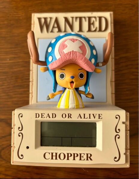 【限定品】ONE PIECE ワンピース トニートニーチョッパー目覚まし時計
