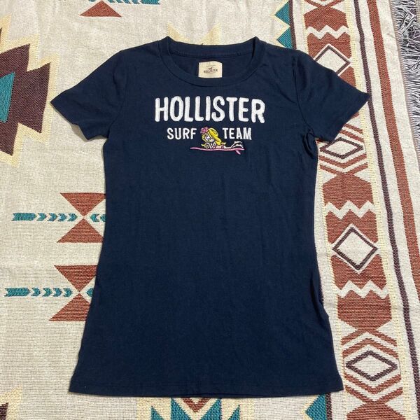 Hollister サーフチーム Tシャツ ネイビー
