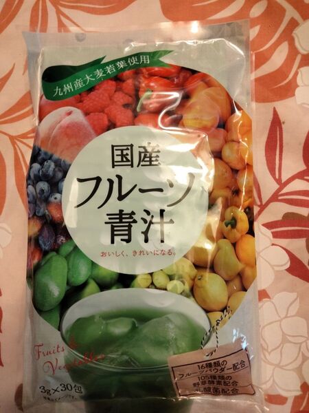 国産 フルーツ青汁 3g×30包