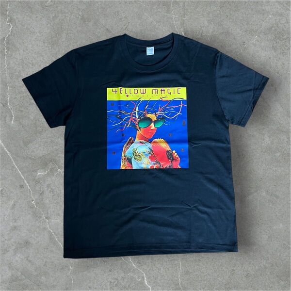 Yellow Magic Orchestra YMO Tシャツ L 新品 黒 black ブラック 細野晴臣 坂本龍一 高橋幸宏