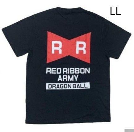 【新品】LLサイズ ドラゴンボール レッドリボン軍 Tシャツ 半袖 ブラック