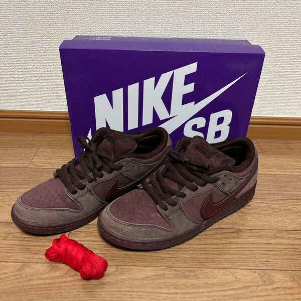 Nike SB Dunk Low PRM City of Love "Burgundy" 28cm