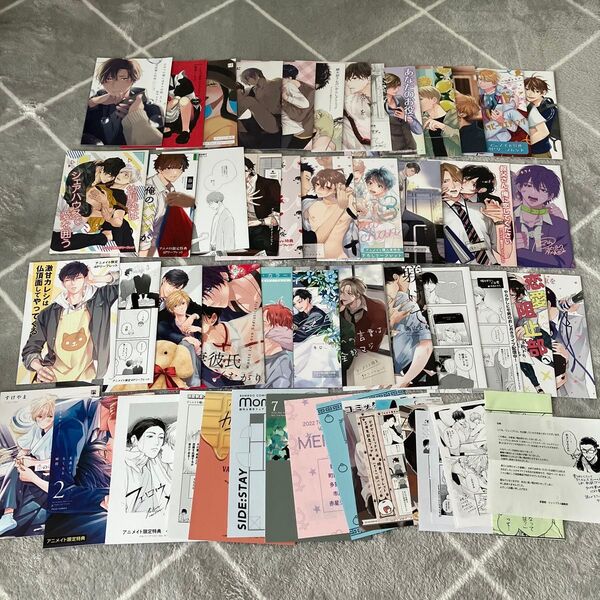 BL リーフレット 特典 セット ボーイズラブ