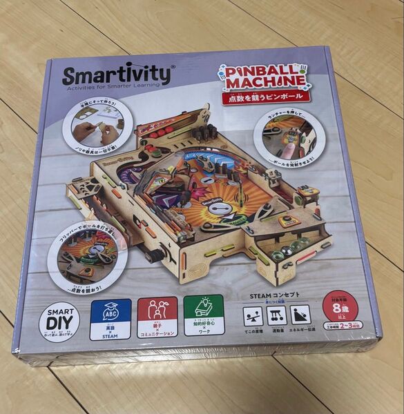 Smartivity (スマーティビティー) 作って遊べるピンボール 工作キット 作る知育玩具 STEAM DIY 立体パズル